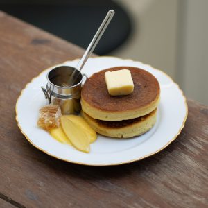 Honey Butter and Lemon Pancake